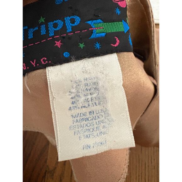 TRIPP NYC Gold Silky Vest Cosplay Small - Picture 3 of 6